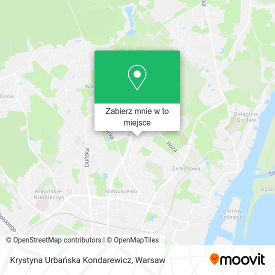 Mapa Krystyna Urbańska Kondarewicz