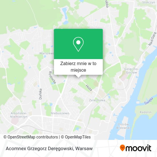 Mapa Acomnex Grzegorz Deręgowski