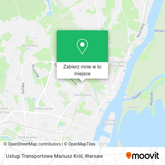 Mapa Usługi Transportowe Mariusz Król