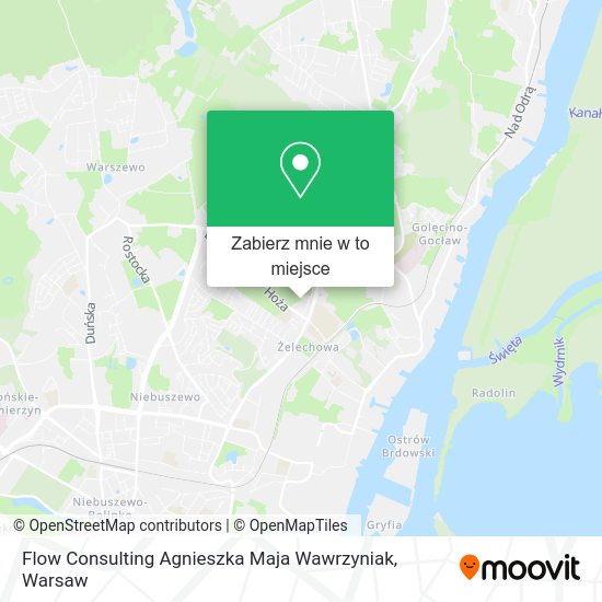 Mapa Flow Consulting Agnieszka Maja Wawrzyniak