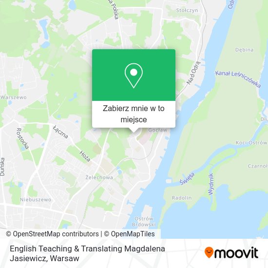 Mapa English Teaching & Translating Magdalena Jasiewicz