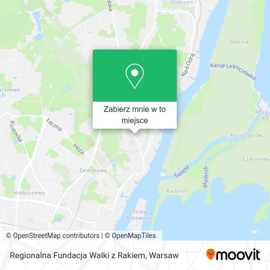 Mapa Regionalna Fundacja Walki z Rakiem