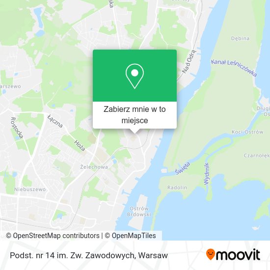 Mapa Podst. nr 14 im. Zw. Zawodowych