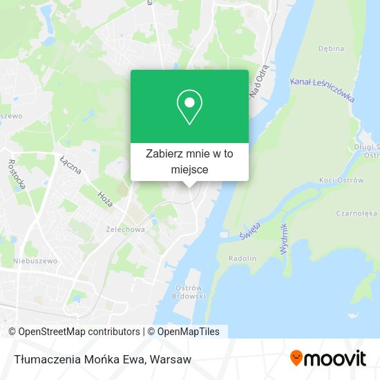 Mapa Tłumaczenia Mońka Ewa