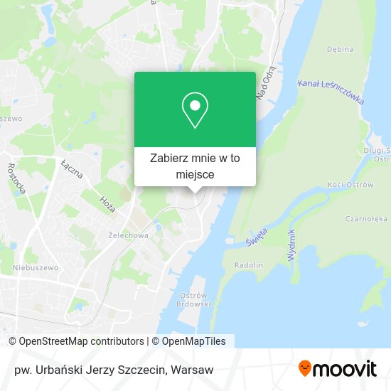 Mapa pw. Urbański Jerzy Szczecin