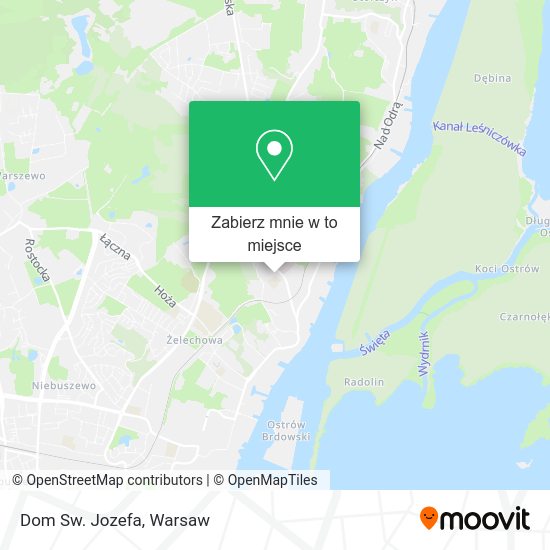 Mapa Dom Sw. Jozefa