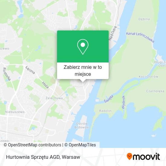 Mapa Hurtownia Sprzętu AGD