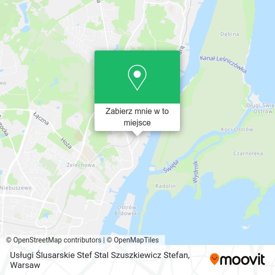Mapa Usługi Ślusarskie Stef Stal Szuszkiewicz Stefan