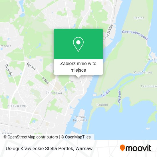 Mapa Usługi Krawieckie Stella Perdek