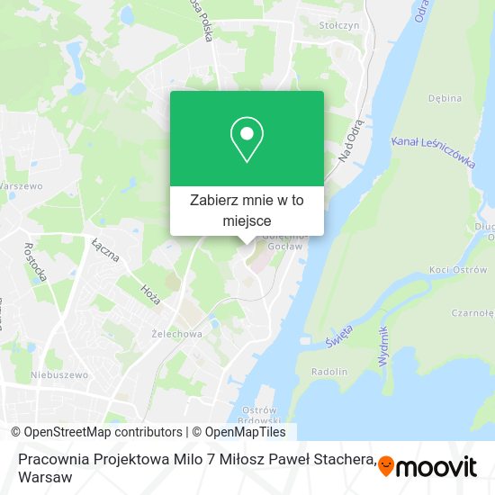 Mapa Pracownia Projektowa Milo 7 Miłosz Paweł Stachera