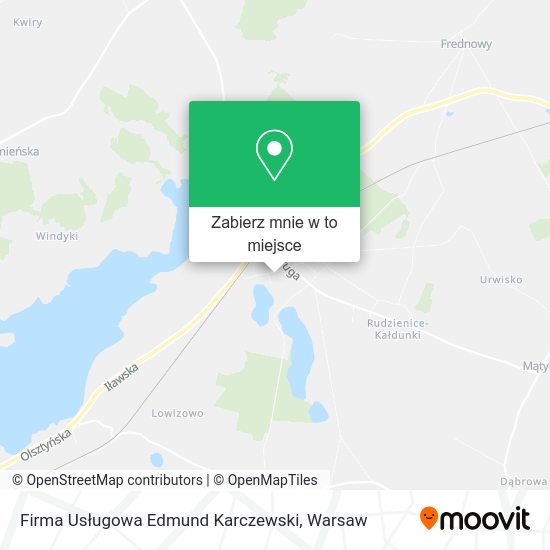 Mapa Firma Usługowa Edmund Karczewski