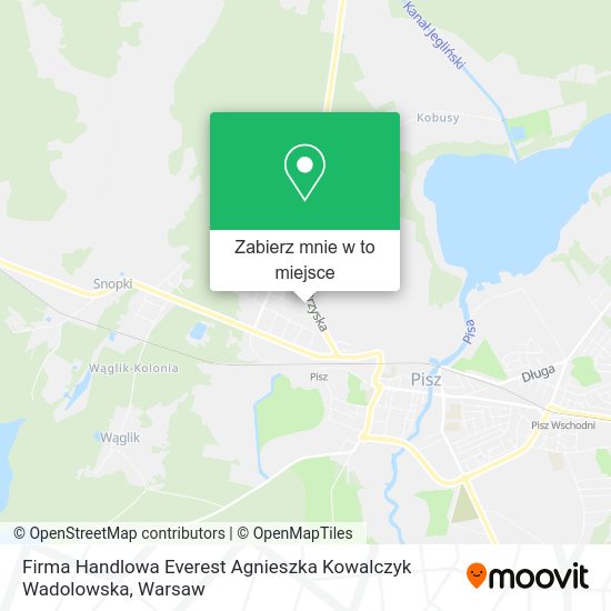 Mapa Firma Handlowa Everest Agnieszka Kowalczyk Wadolowska