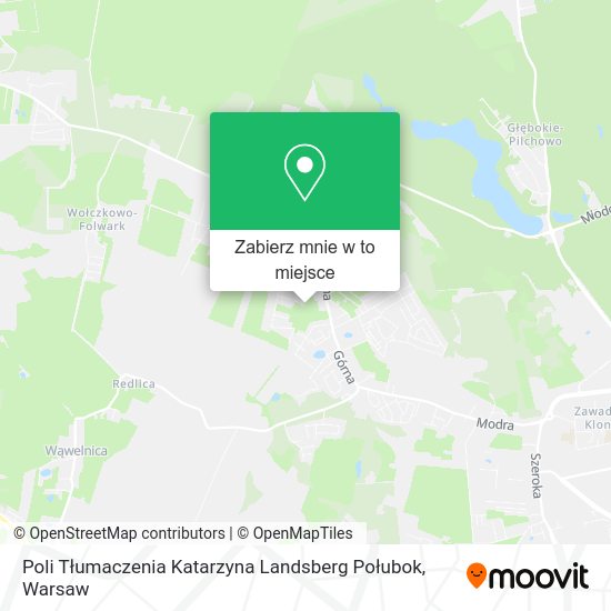 Mapa Poli Tłumaczenia Katarzyna Landsberg Połubok