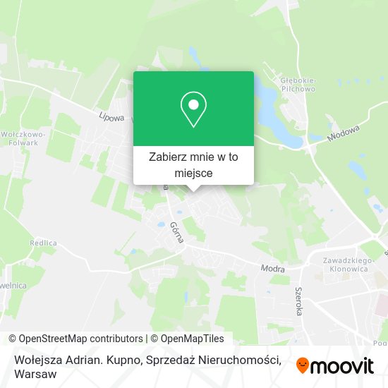 Mapa Wołejsza Adrian. Kupno, Sprzedaż Nieruchomości