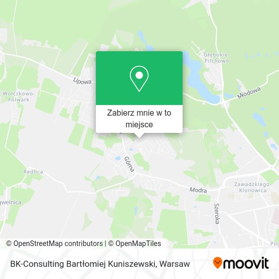 Mapa BK-Consulting Bartłomiej Kuniszewski