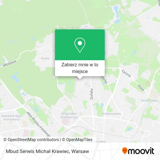 Mapa Mbud Serwis Michał Krawiec