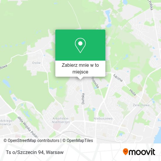 Mapa Ts o/Szczecin 94