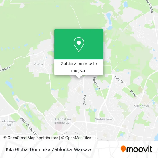 Mapa Kiki Global Dominika Zabłocka