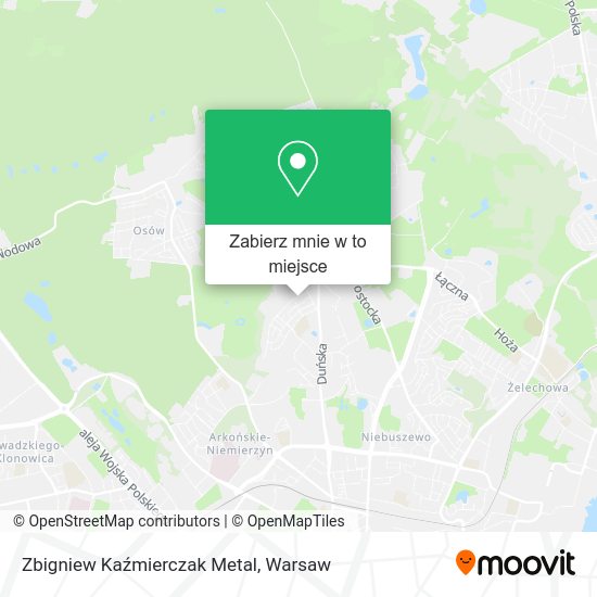 Mapa Zbigniew Kaźmierczak Metal