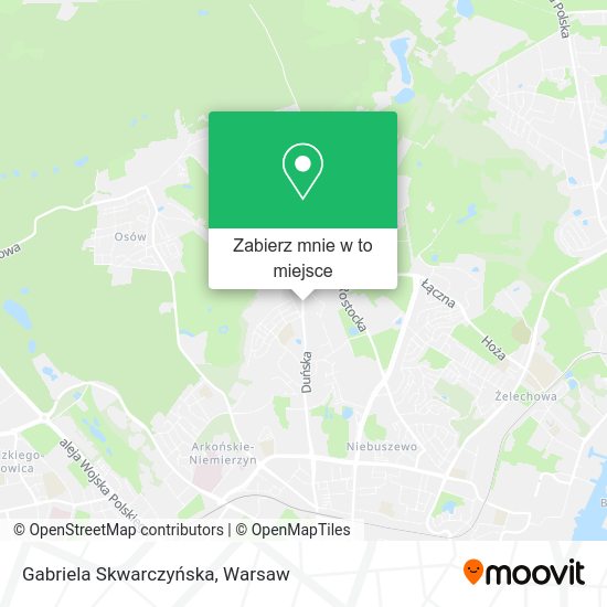 Mapa Gabriela Skwarczyńska