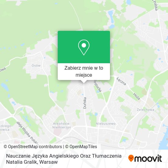 Mapa Nauczanie Języka Angielskiego Oraz Tłumaczenia Natalia Gralik