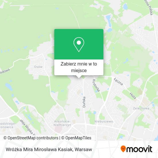 Mapa Wróżka Mira Mirosława Kasiak