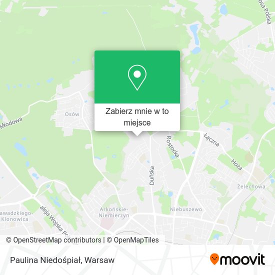 Mapa Paulina Niedośpiał