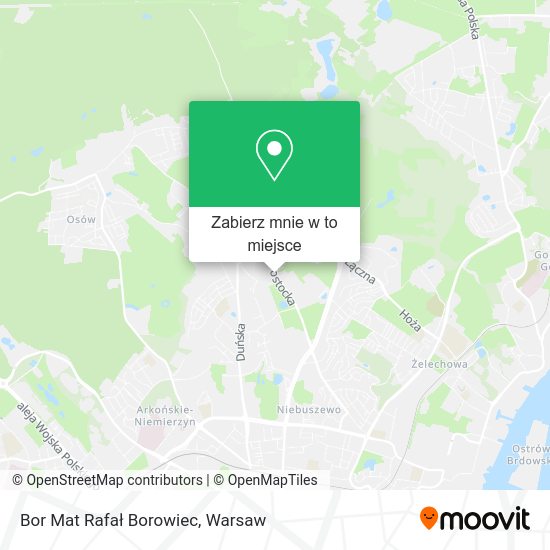 Mapa Bor Mat Rafał Borowiec