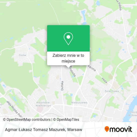 Mapa Agmar Łukasz Tomasz Mazurek