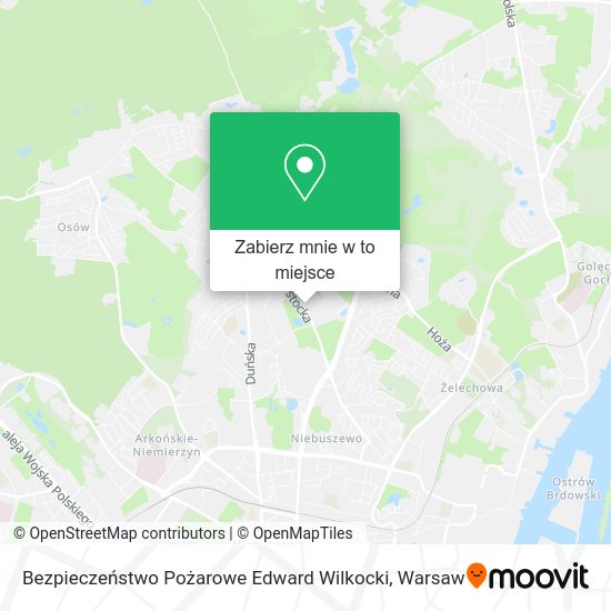 Mapa Bezpieczeństwo Pożarowe Edward Wilkocki