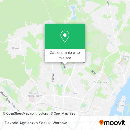 Mapa Dekoria Agnieszka Sasiuk