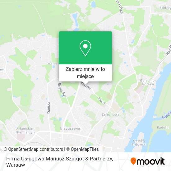 Mapa Firma Usługowa Mariusz Szurgot & Partnerzy