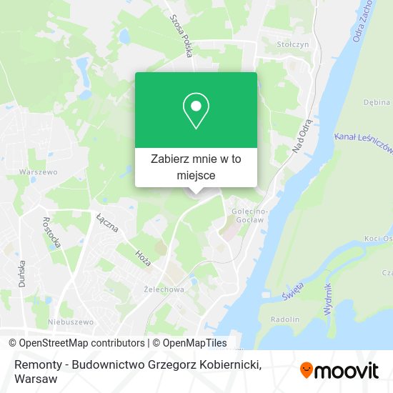 Mapa Remonty - Budownictwo Grzegorz Kobiernicki