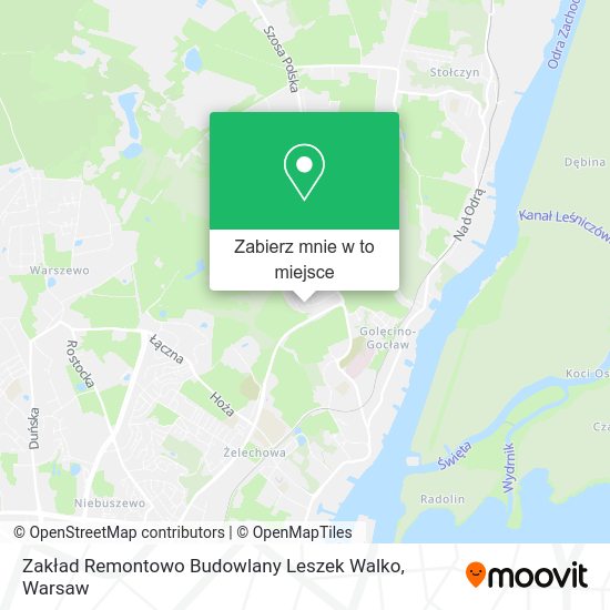 Mapa Zakład Remontowo Budowlany Leszek Walko