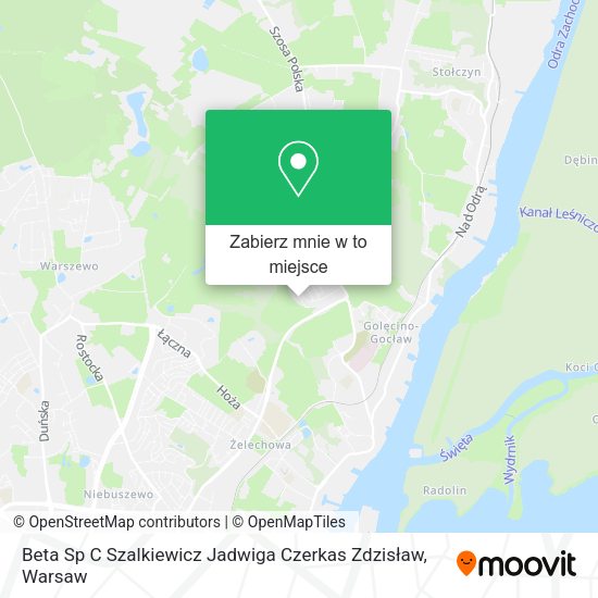 Mapa Beta Sp C Szalkiewicz Jadwiga Czerkas Zdzisław