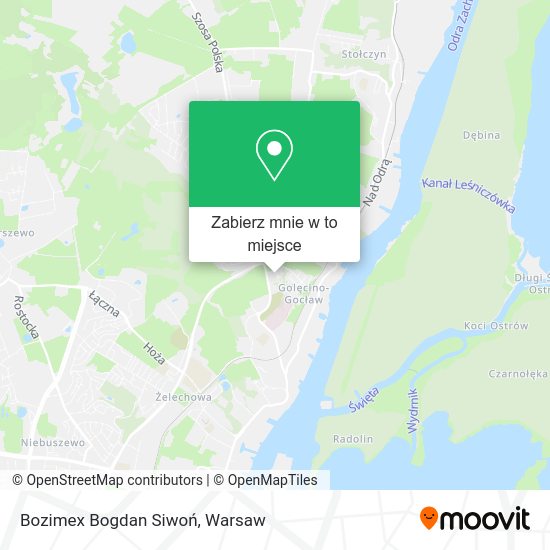 Mapa Bozimex Bogdan Siwoń