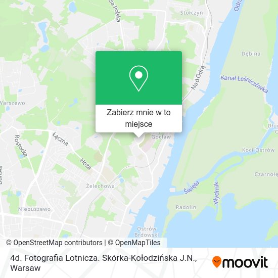 Mapa 4d. Fotografia Lotnicza. Skórka-Kołodzińska J.N.