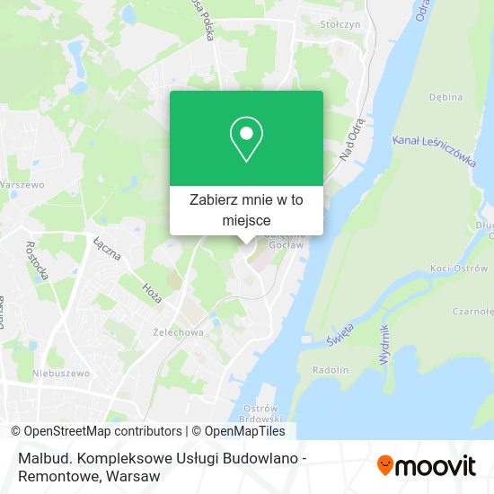 Mapa Malbud. Kompleksowe Usługi Budowlano - Remontowe