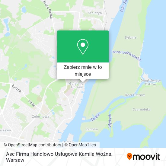 Mapa Asc Firma Handlowo Usługowa Kamila Woźna