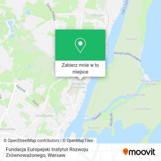 Mapa Fundacja Europejski Instytut Rozwoju Zrównoważonego