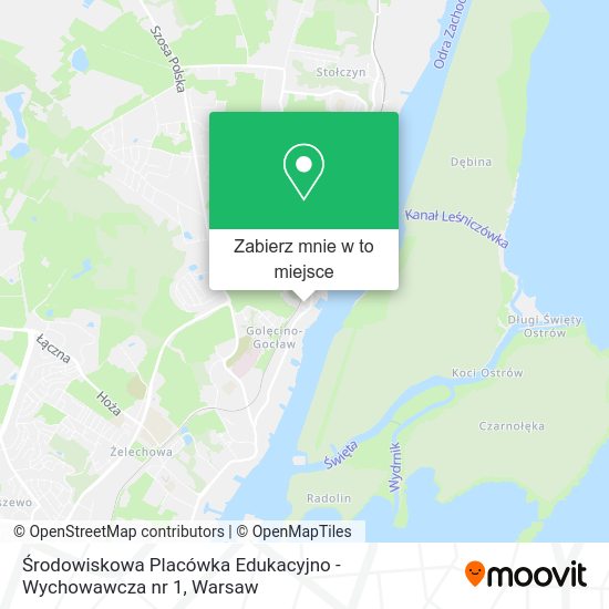 Mapa Środowiskowa Placówka Edukacyjno - Wychowawcza nr 1