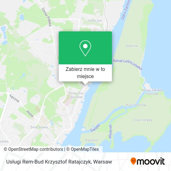 Mapa Usługi Rem-Bud Krzysztof Ratajczyk