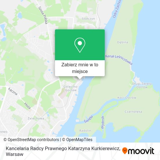 Mapa Kancelaria Radcy Prawnego Katarzyna Kurkierewicz