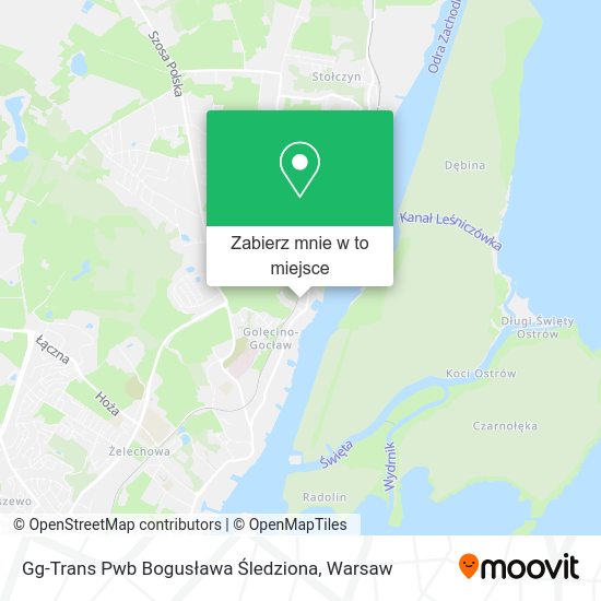 Mapa Gg-Trans Pwb Bogusława Śledziona
