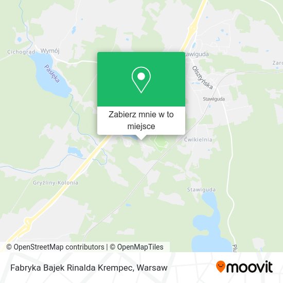 Mapa Fabryka Bajek Rinalda Krempec