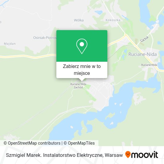 Mapa Szmigiel Marek. Instalatorstwo Elektryczne