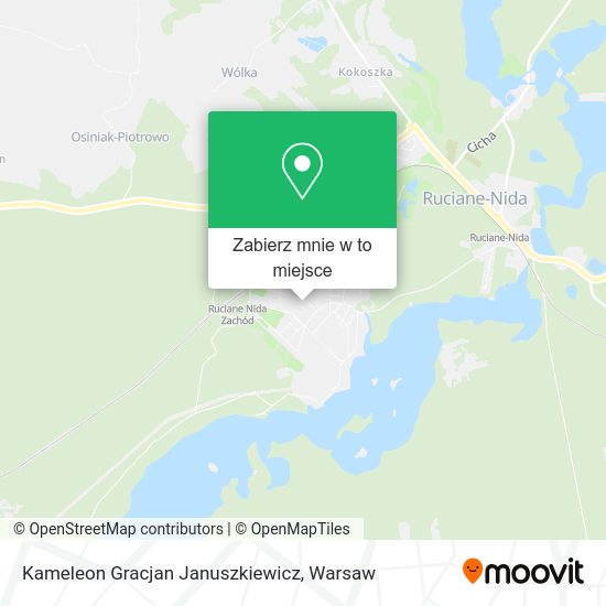 Mapa Kameleon Gracjan Januszkiewicz