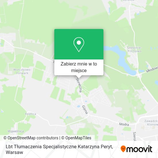 Mapa Lbt Tłumaczenia Specjalistyczne Katarzyna Peryt