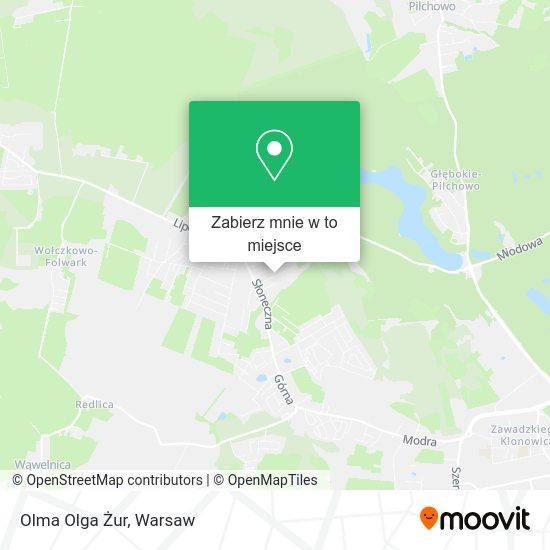 Mapa Olma Olga Żur