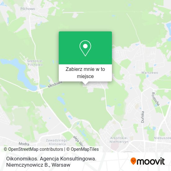 Mapa Oikonomikos. Agencja Konsultingowa. Niemczynowicz B.